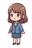 驚く女性